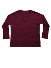 Load image into Gallery viewer, Cashmere Blend No.4 Boyfriend V-neck (Preorder)