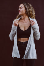 Load image into Gallery viewer, 100% Cashmere No.7 Open Cardi (Preorder)