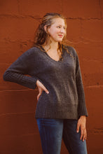 Load image into Gallery viewer, Cashmere Blend No.4 Boyfriend V-neck (Preorder)