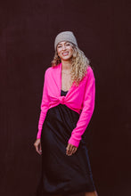 Load image into Gallery viewer, 100% Cashmere No.8 Cropped Open Cardi (Preorder)