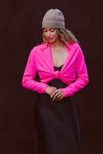 Load image into Gallery viewer, 100% Cashmere No.8 Cropped Open Cardi (Preorder)