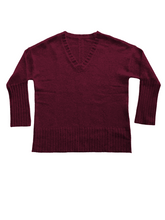 Load image into Gallery viewer, Cashmere Blend No.4 Boyfriend V-neck (Secret)