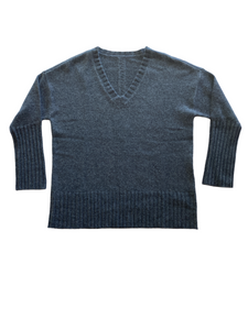 Cashmere Blend No.4 Boyfriend V-neck (Secret)