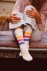 Cotton/Cashmere No.16 Retro Socks ($15)